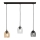 Chandelier on a string BRILLANT 3xE27/15W/230V beige/transparent/grey