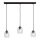 Chandelier on a string BRILLANT 3xE27/15W/230V transparent