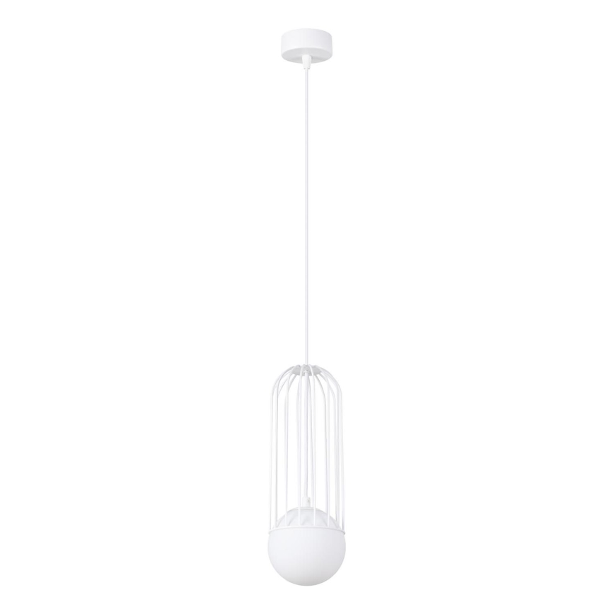 Chandelier on a string BRINA 1xG9/8W/230V white