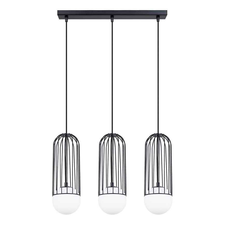 Chandelier on a string BRINA 3xG9/8W/230V black