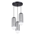 Chandelier on a string BRINA 3xG9/8W/230V black