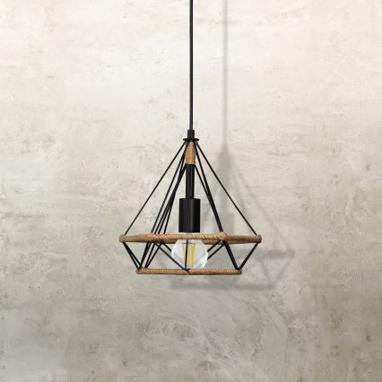 Chandelier on a string BROXTON 1xE27/20W/230V
