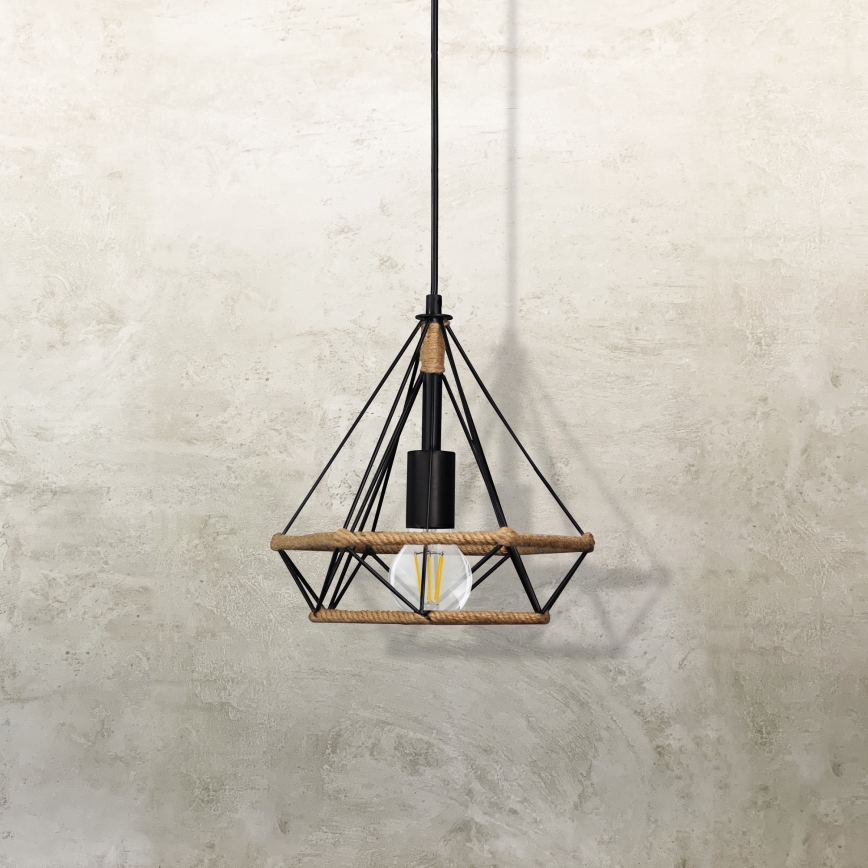 Chandelier on a string BROXTON 1xE27/20W/230V