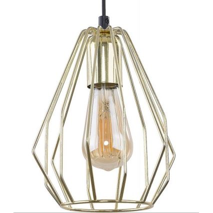Chandelier on a string BRYLANT 1xE27/60W/230V gold
