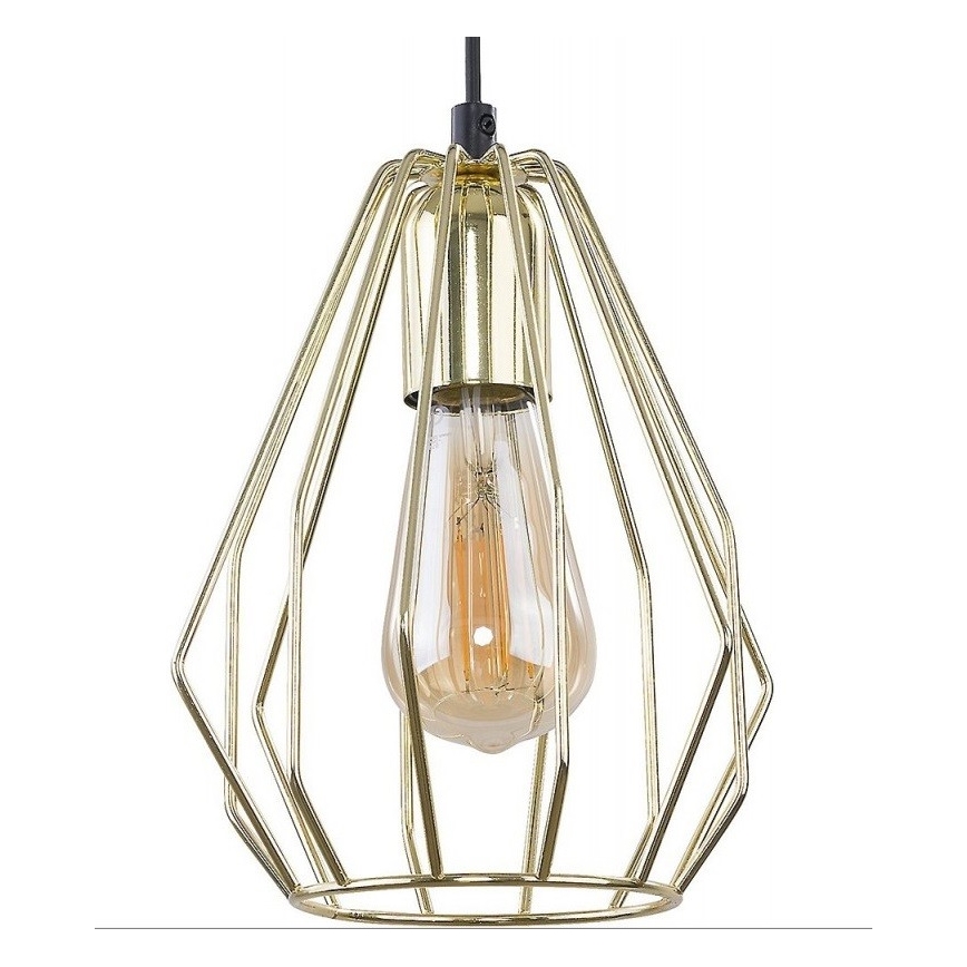Chandelier on a string BRYLANT 1xE27/60W/230V gold