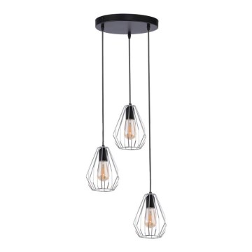 Chandelier on a string BRYLANT 3xE27/60W/230V d. 47 cm