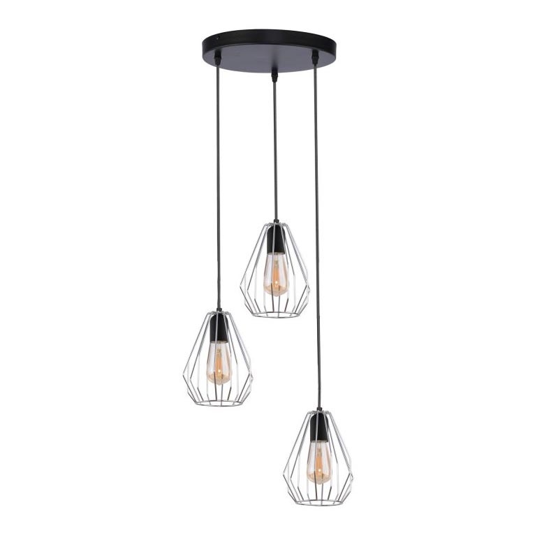 Chandelier on a string BRYLANT 3xE27/60W/230V d. 47 cm