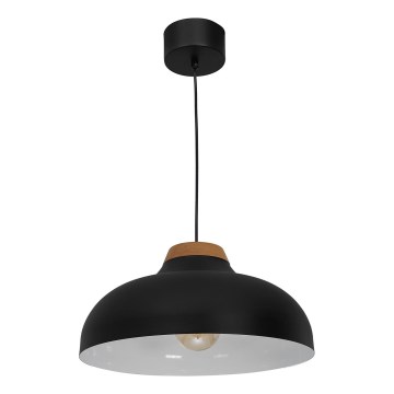 Chandelier on a string BURGOS 1xE27/60W/230V black
