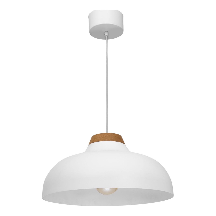 Chandelier on a string BURGOS 1xE27/60W/230V white