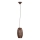 Chandelier on a string BURI 1xE27/15W/230V brown