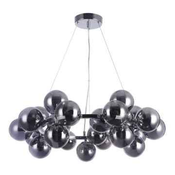 Chandelier on a string CABELLA 25xG9/28W/230V