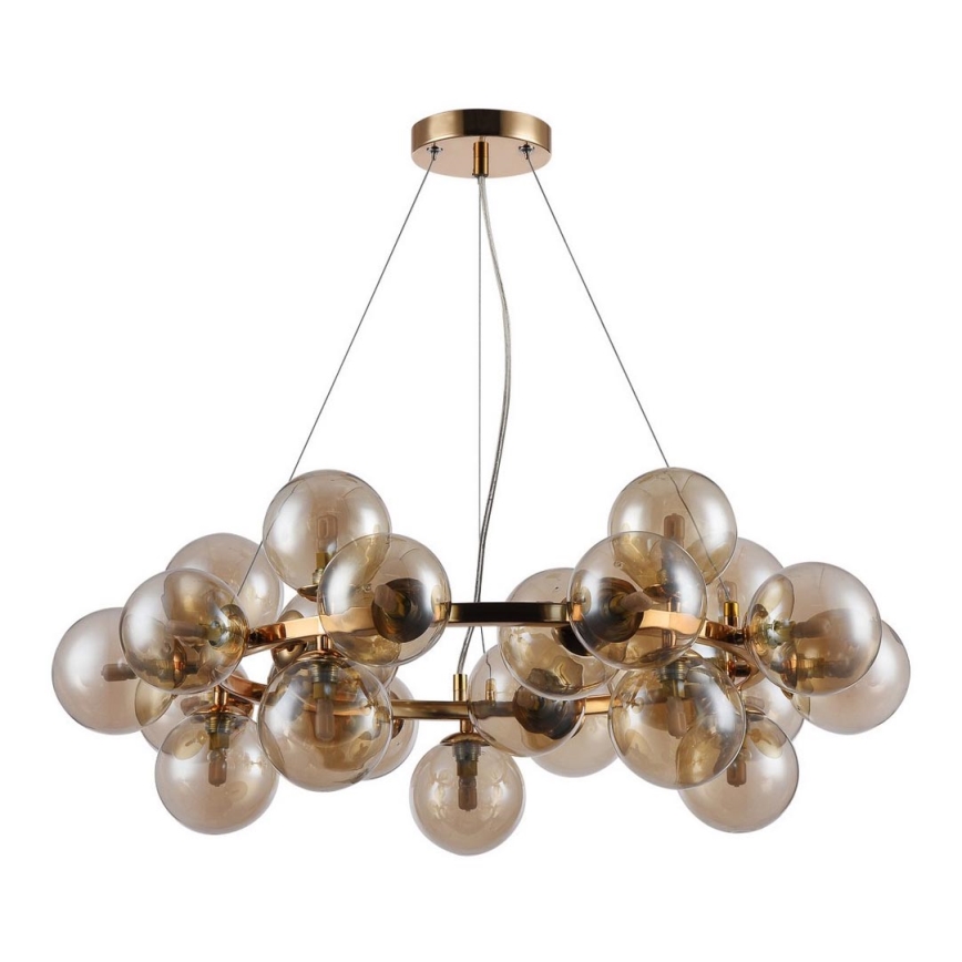 Chandelier on a string CABELLA 25xG9/28W/230V
