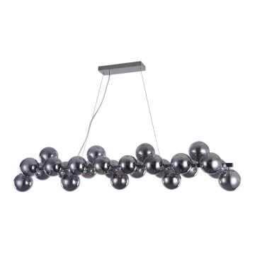 Chandelier on a string CABELLA 25xG9/28W/230V