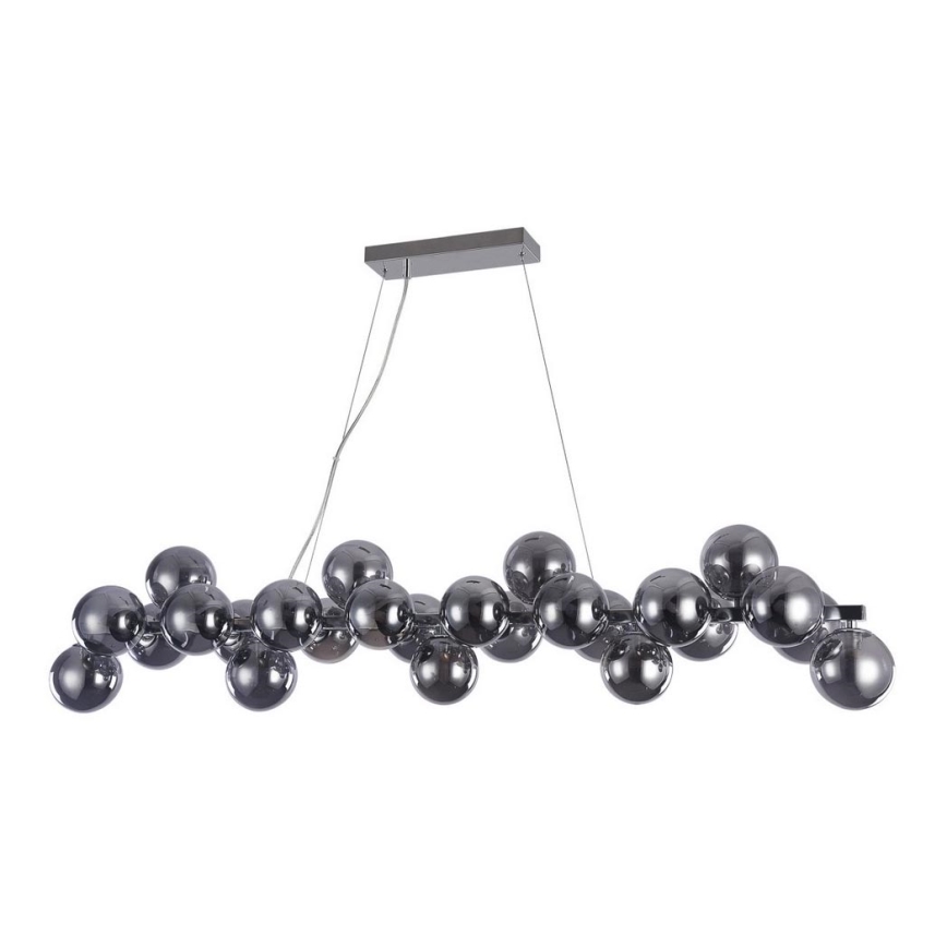 Chandelier on a string CABELLA 25xG9/28W/230V