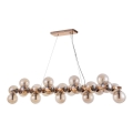 Chandelier on a string CABELLA 25xG9/28W/230V