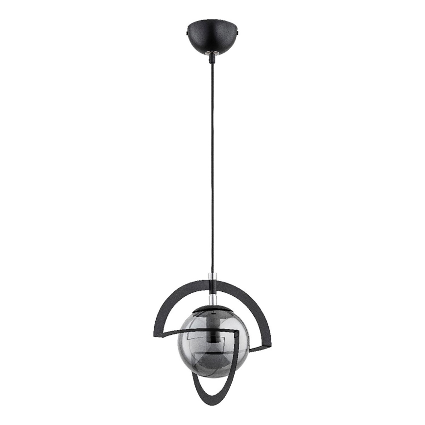 Chandelier on a string CABRIO 1xE14/10W/230V black