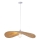 Chandelier on a string CALYPSO 1xE27/40W/230V d. 70 cm bamboo