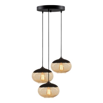 Chandelier on a string CAMINI 3xE27/40W/230V