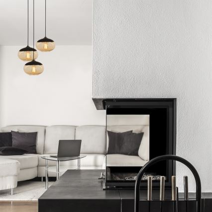 Chandelier on a string CAMINI 3xE27/40W/230V