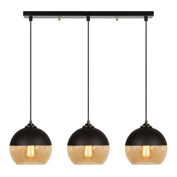 Chandelier on a string CAMINI 3xE27/40W/230V