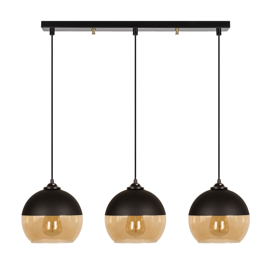 Chandelier on a string CAMINI 3xE27/40W/230V
