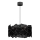 Chandelier on a string CAMO 3xE27/15W/230V black