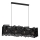 Chandelier on a string CAMO 4xE27/15W/230V black