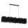 Chandelier on a string CAMO 5xE27/15W/230V black