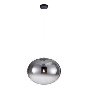 Chandelier on a string CAMPANIA 1xE27/60W/230V black