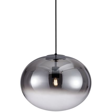 Chandelier on a string CAMPANIA 1xE27/60W/230V black