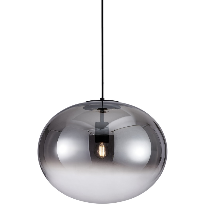 Chandelier on a string CAMPANIA 1xE27/60W/230V black