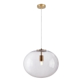 Chandelier on a string CAMPANIA 1xE27/60W/230V gold