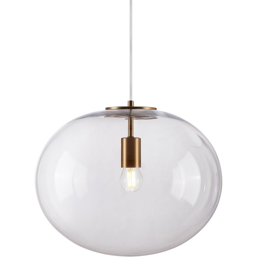 Chandelier on a string CAMPANIA 1xE27/60W/230V gold