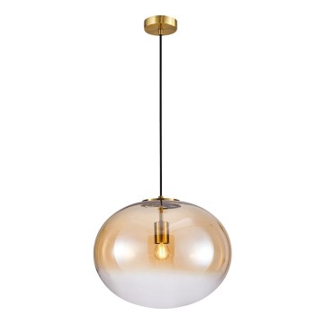 Chandelier on a string CAMPANIA 1xE27/60W/230V gold