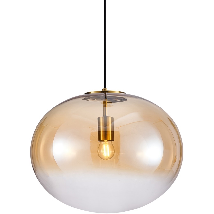 Chandelier on a string CAMPANIA 1xE27/60W/230V gold