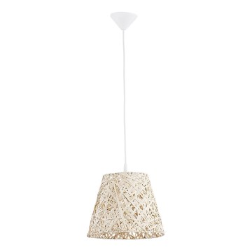 Chandelier on a string CANNUCIA 1xE27/15W/230V creamy