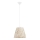 Chandelier on a string CANNUCIA 1xE27/15W/230V creamy