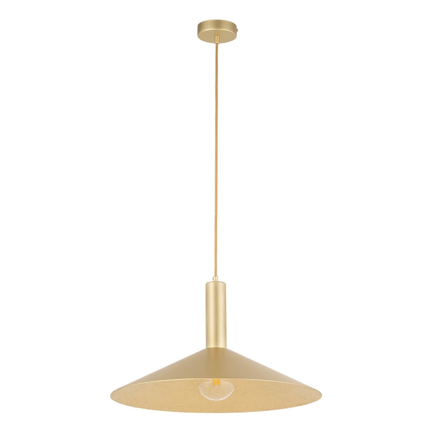 Chandelier on a string CAPRI 1xE27/15W/230V d. 50 cm gold