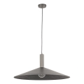 Chandelier on a string CAPRI 1xE27/15W/230V d. 70 cm anthracite/grey