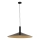 Chandelier on a string CAPRI 1xE27/15W/230V d. 70 cm black/gold