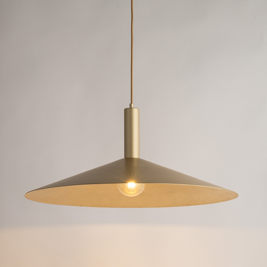 Chandelier on a string CAPRI 1xE27/15W/230V d. 70 cm gold
