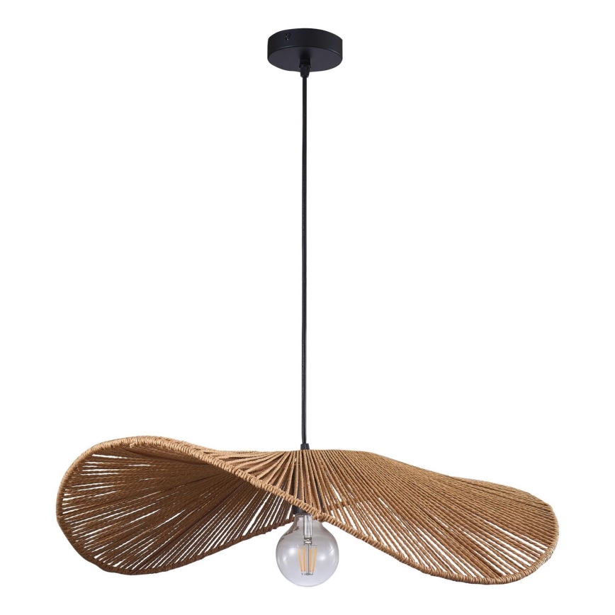 Chandelier on a string CAPRI 1xE27/20W/230V d. 60 cm bamboo