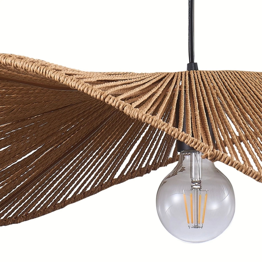 Chandelier on a string CAPRI 1xE27/20W/230V d. 60 cm bamboo
