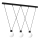 Chandelier on a string CAPRI 3xG9/7W/230V