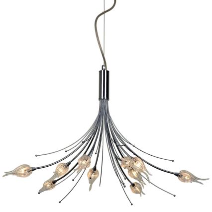Chandelier on a string CARMEN 10xG4/20W/230V