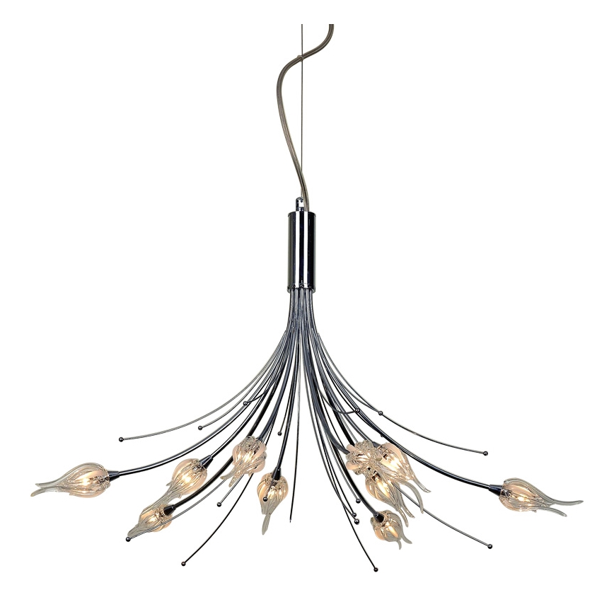 Chandelier on a string CARMEN 10xG4/20W/230V