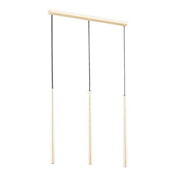 Chandelier on a string CARMEN 3xG9/40W/230V gold