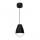 Chandelier on a string CARYON 1xE14/60W/230V black