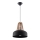 Chandelier on a string CASCO 1xE27/60W/230V d. 30 cm birch