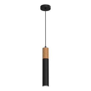 Chandelier on a string CASSA 1xGU10/60W/230V black